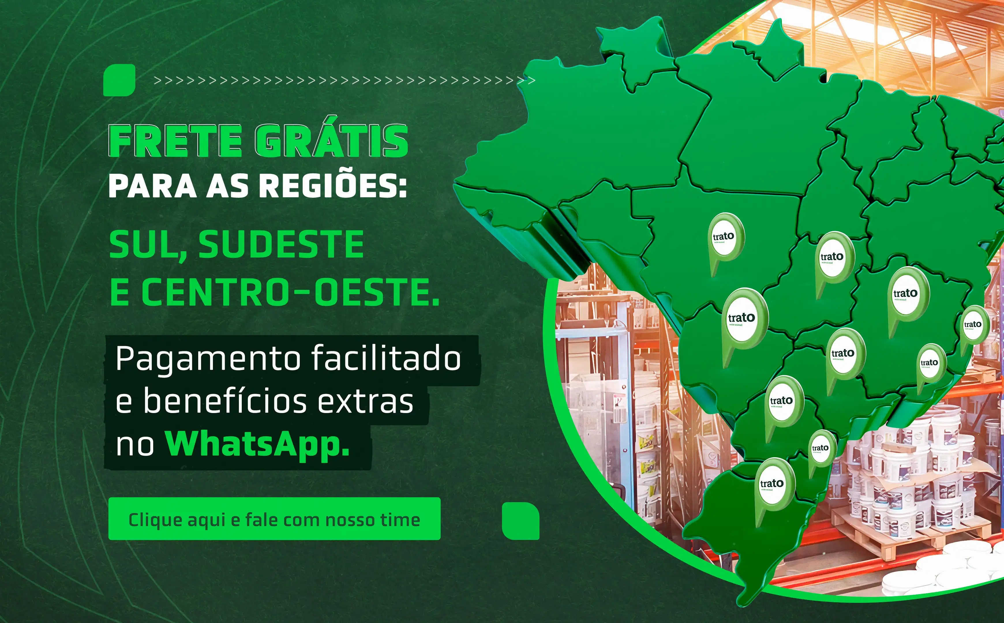 Frete Gratis no WhatsApp